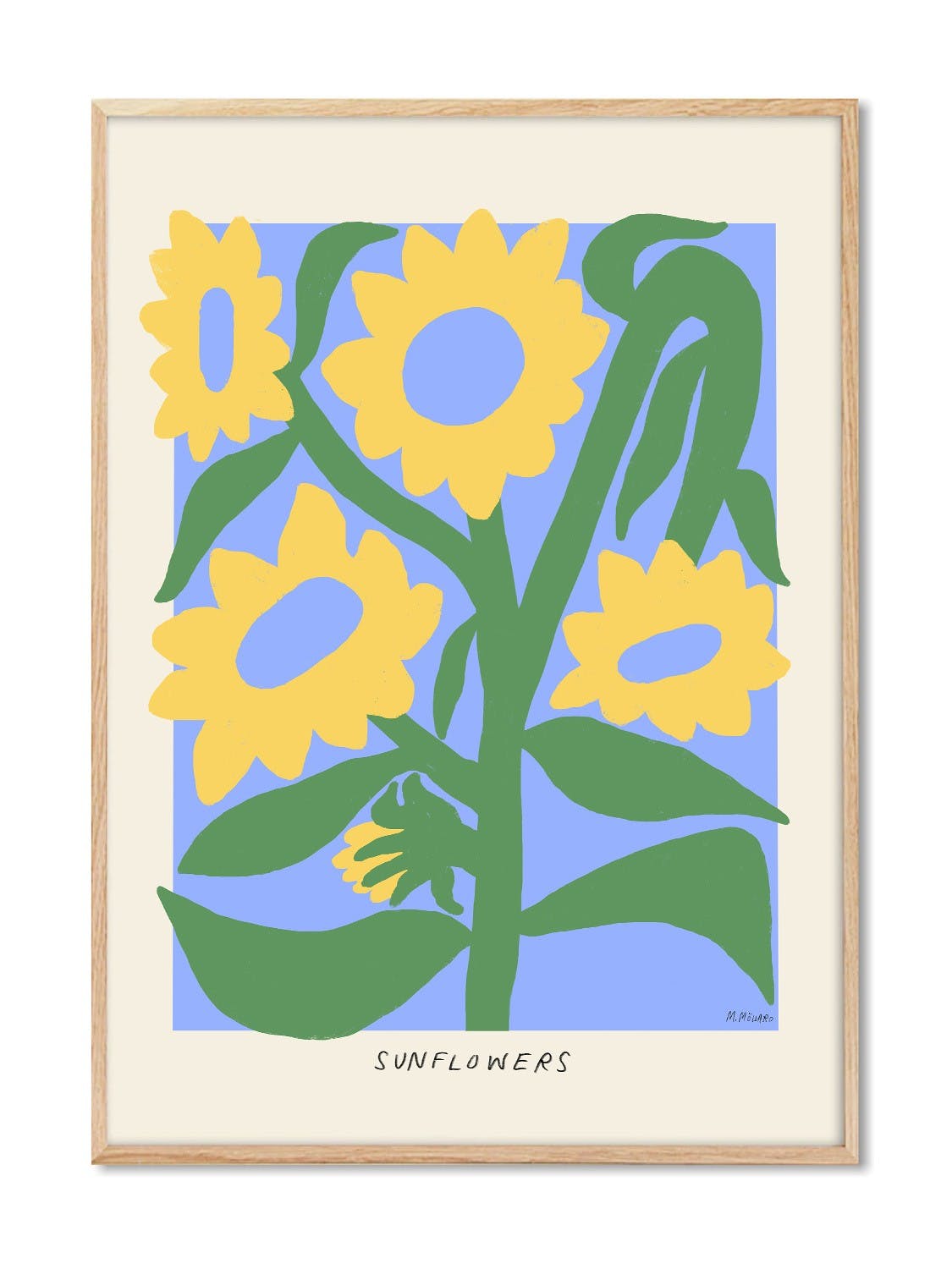 POSTER - Madelen - Sunflowers II（国内発送） | so are we