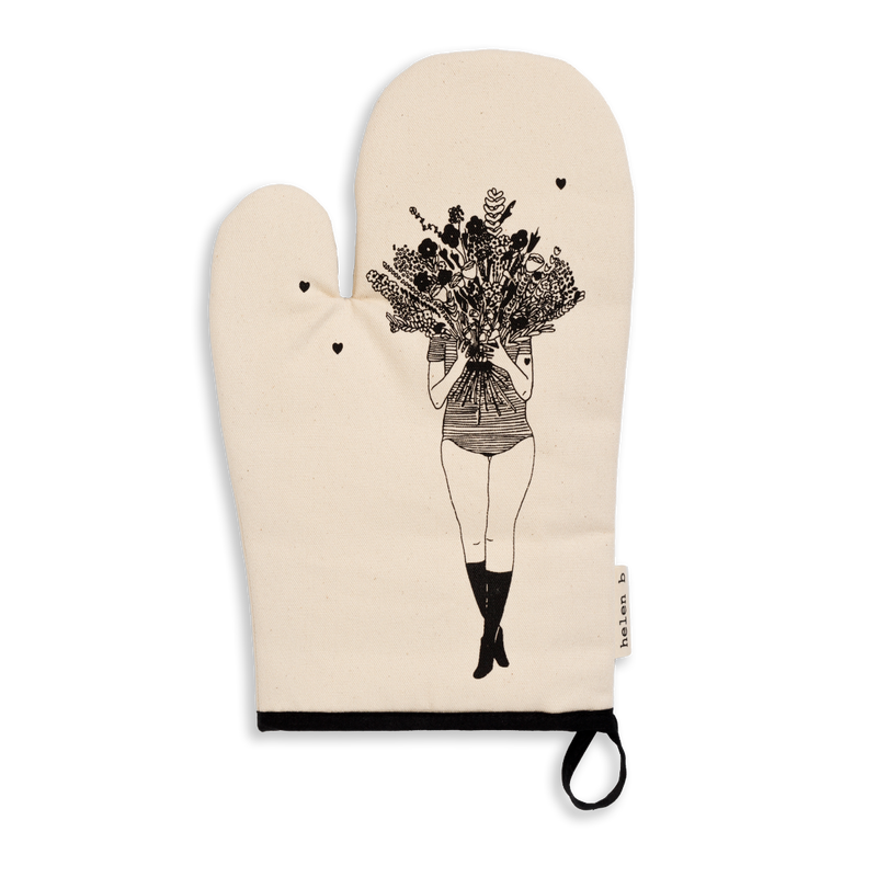 Oven Glove - flower girl（国内発送）