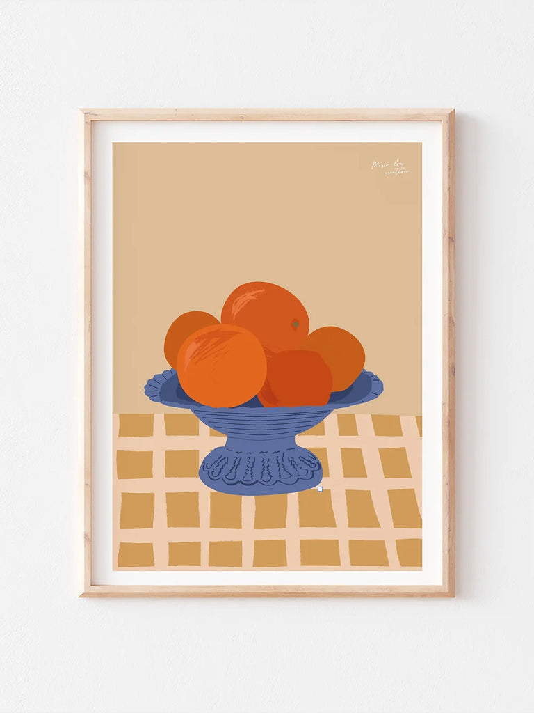 Poster - Oranges - 21x30size（国内発送）