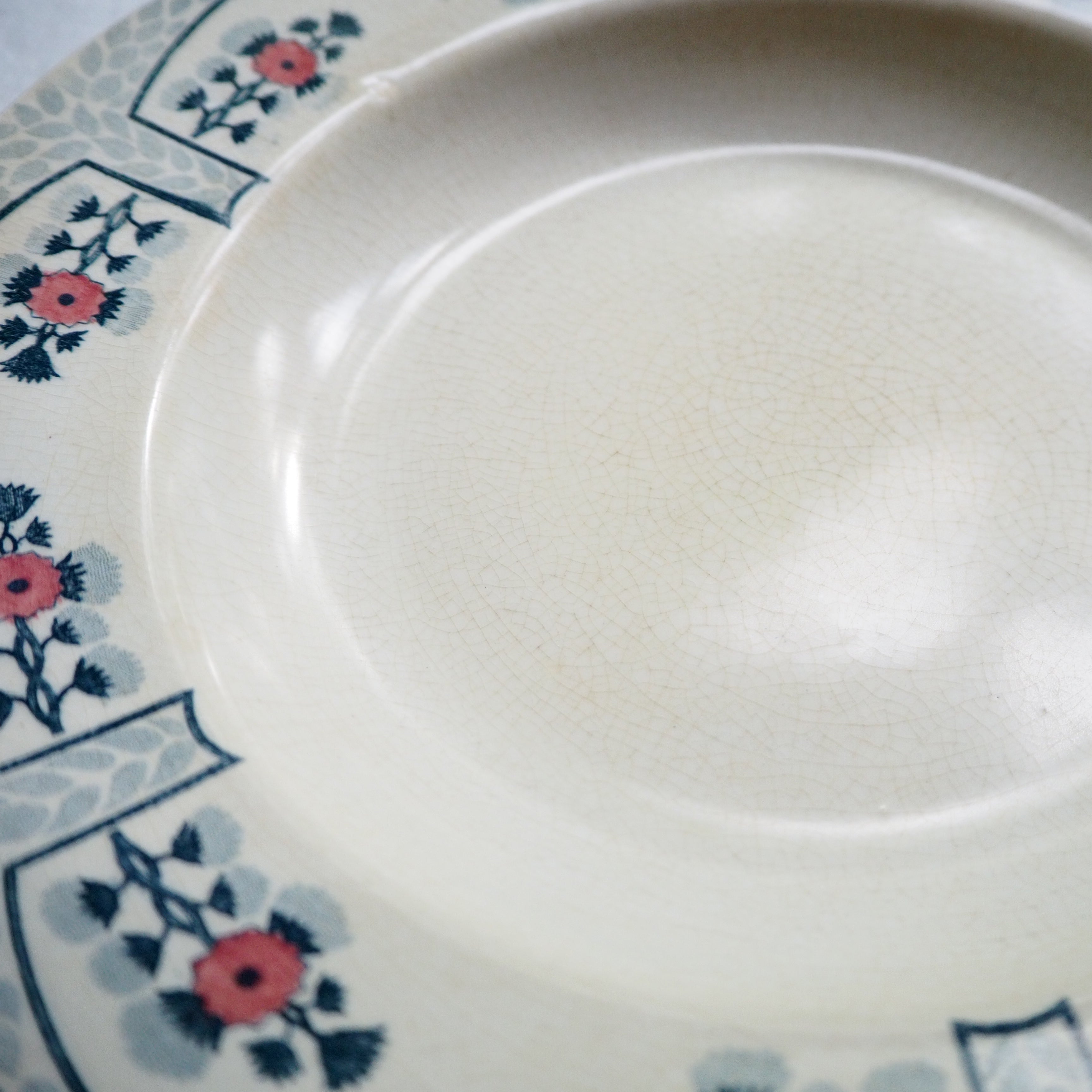 Vintage】Creil et Montereau - Flower Plate（国内発送） | so are we