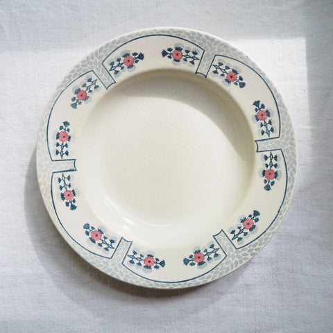 食器 creil et montrou SYLVA Vintage】Creil et Montereau - Flower Plate（国内発送） | so are we