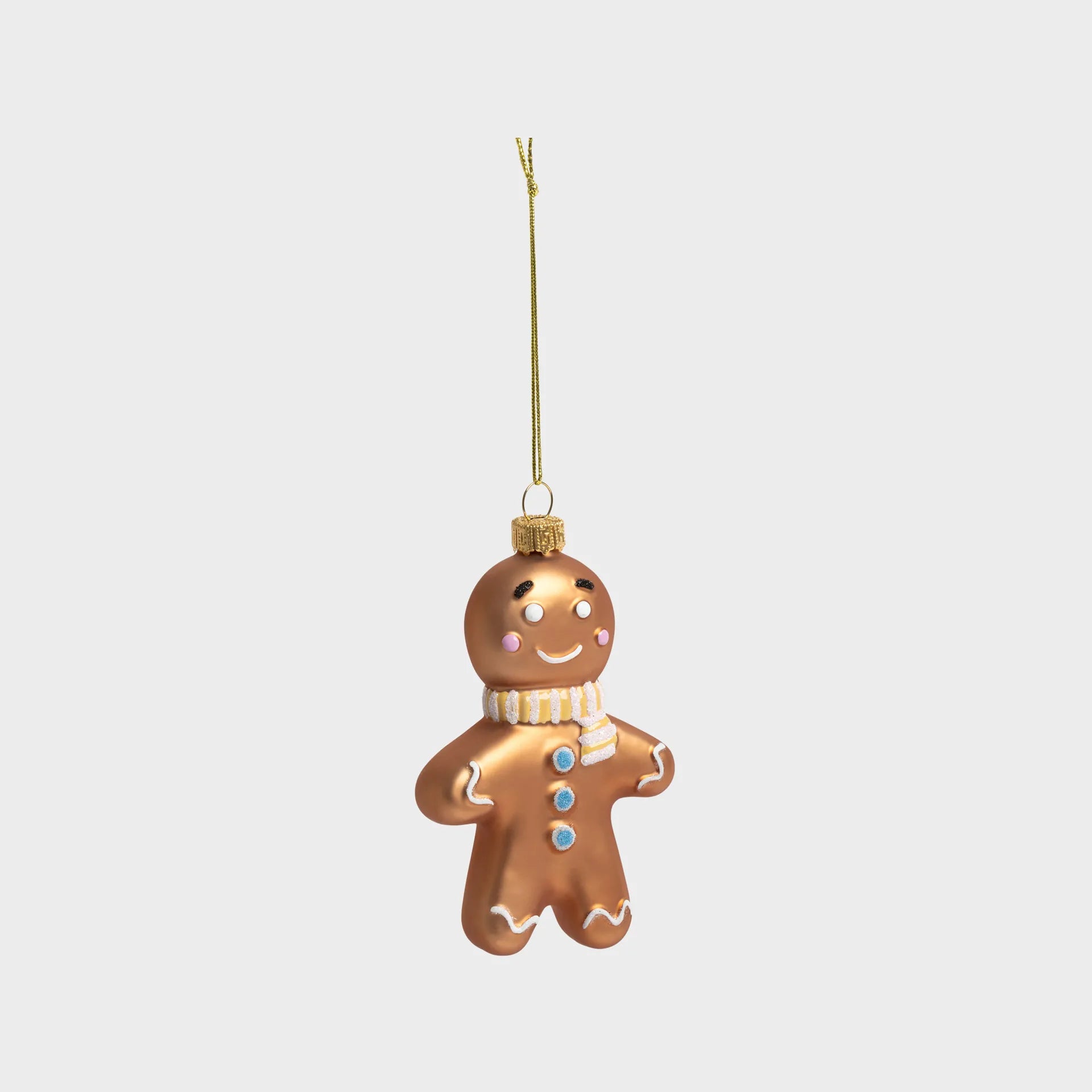 【美品】Bombki × Paul Smithコラボ　オーナメント 5点セット リバティクリスマス ネズミとキノコのガラスオーナメントW8cm gx
