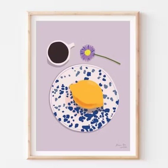 Poster - The plate - 21x30size