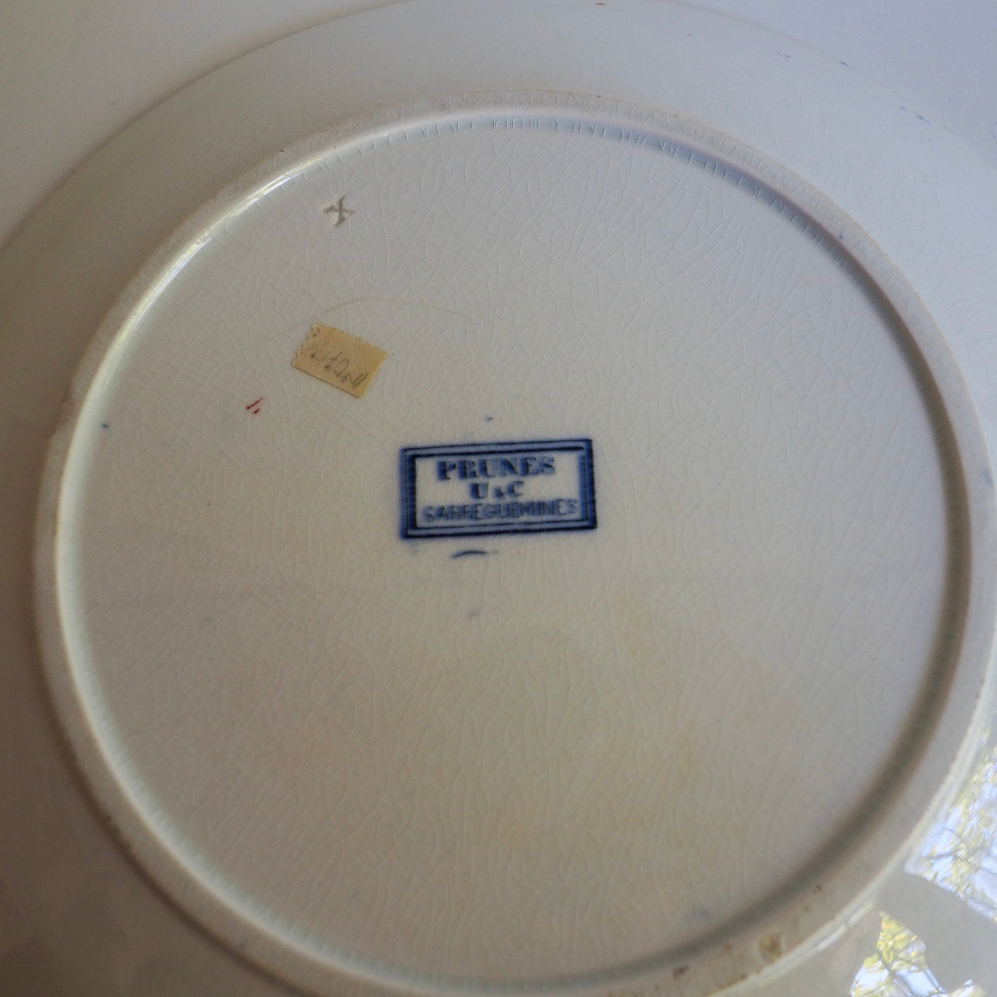 Vintage】Sarreguemines Plate | so are we