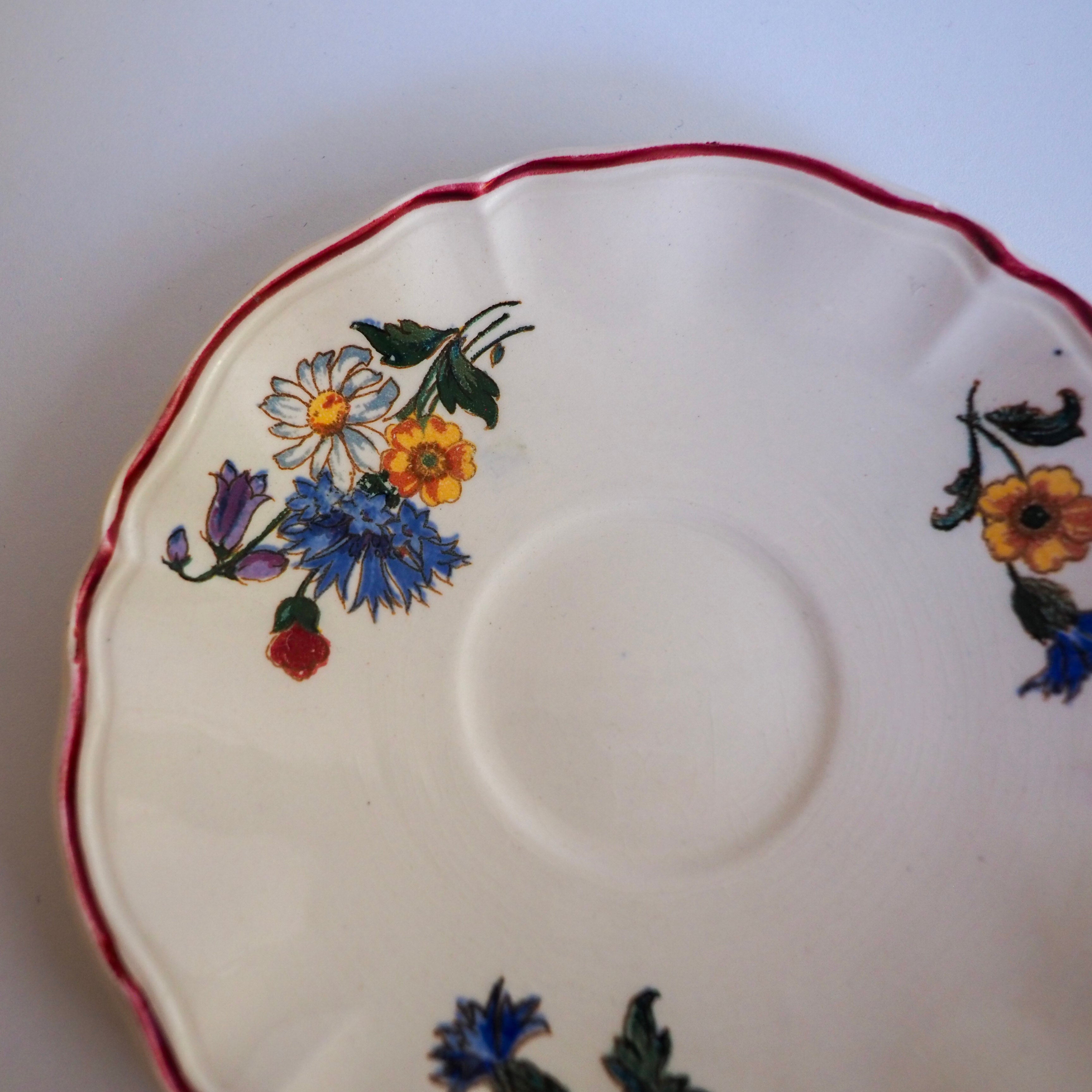 Vintage】Sarreguemines Cup & Saucer | so are we