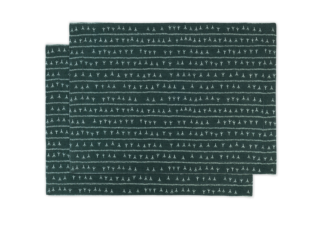 Table mat set of 2 - 35cm x 50cm
