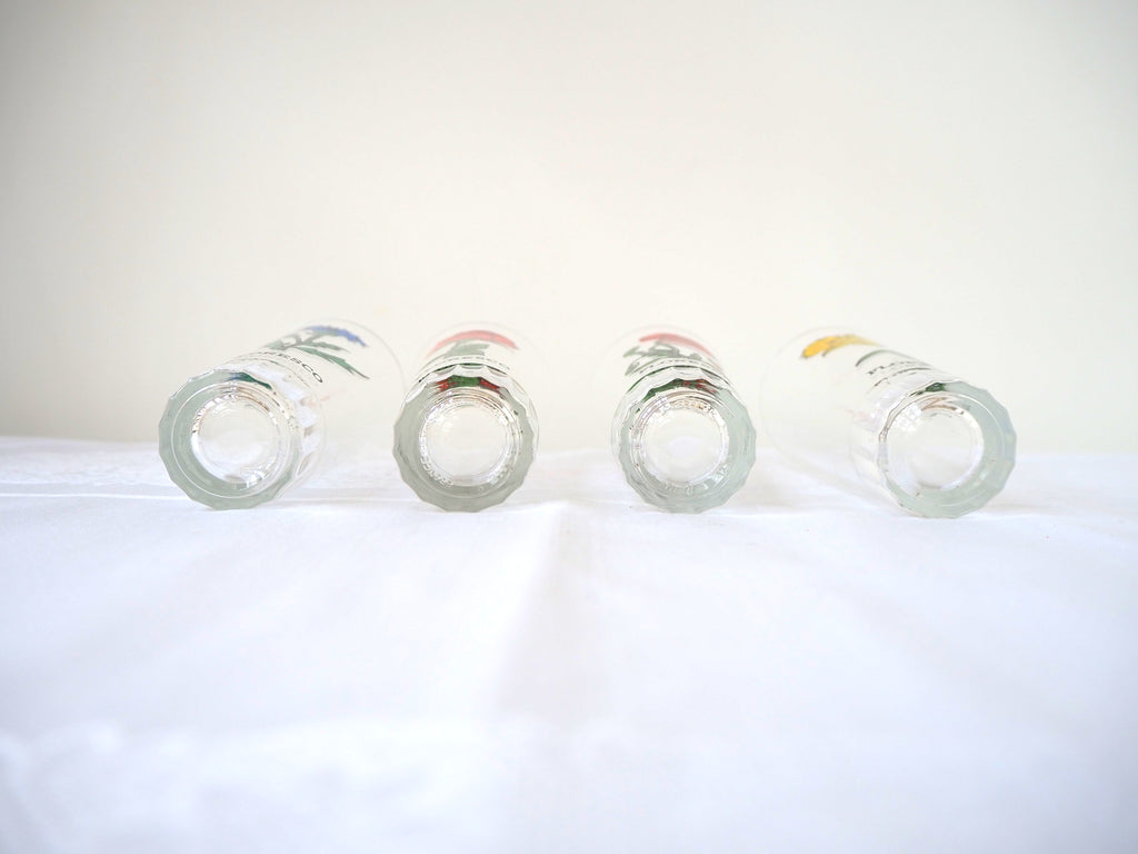 【Vintage】Glass - Flowers