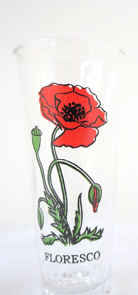 【Vintage】Glass - Flowers