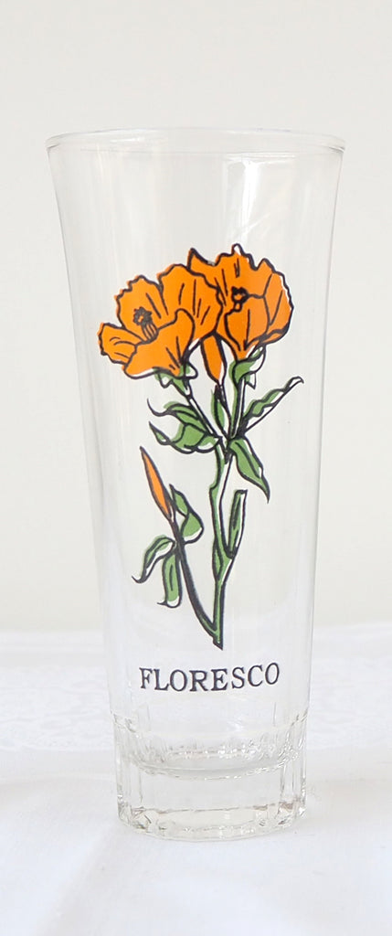 【Vintage】Glass - Flowers