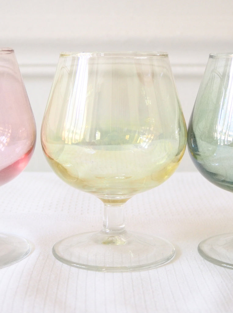 【Vintage】Brandy & Cognac glasses set（国内発送）