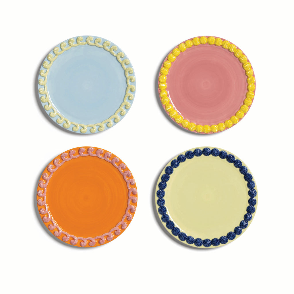 Plate - Whip set of 4