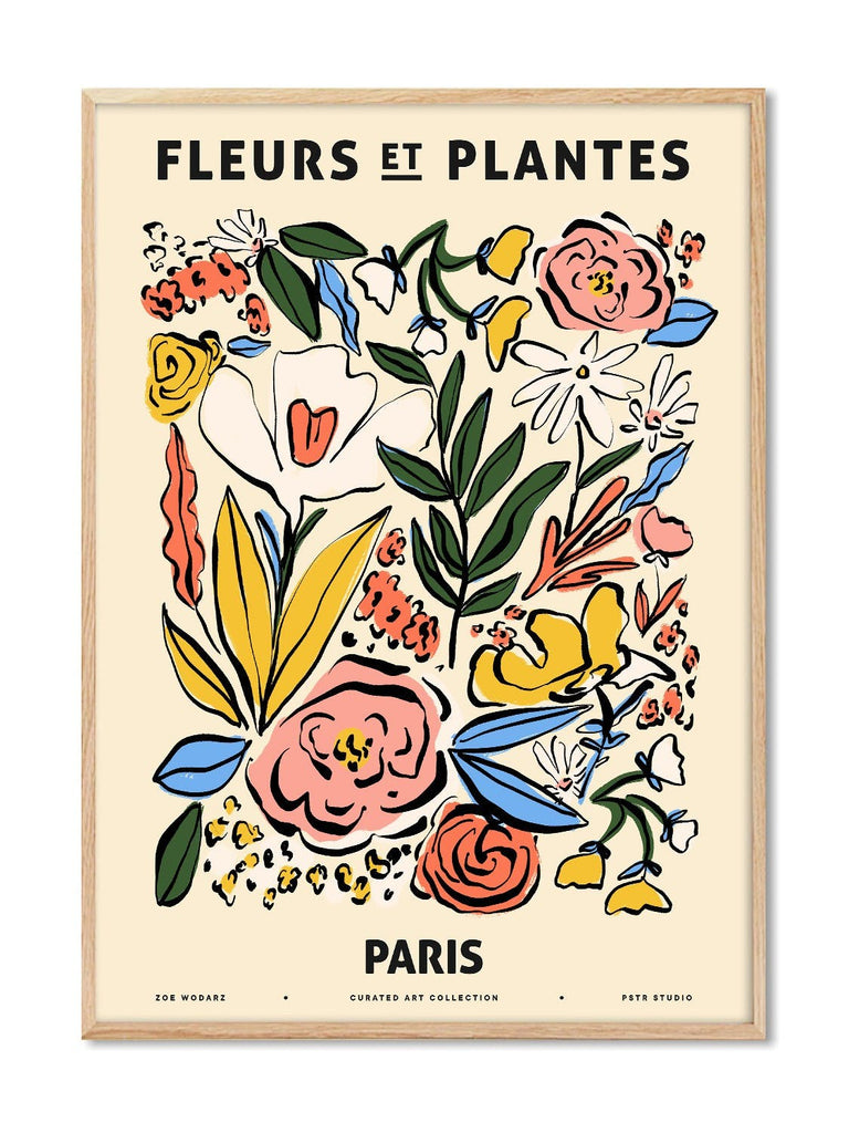 POSTER - Zoe - Fleurs et Plantes -Paris