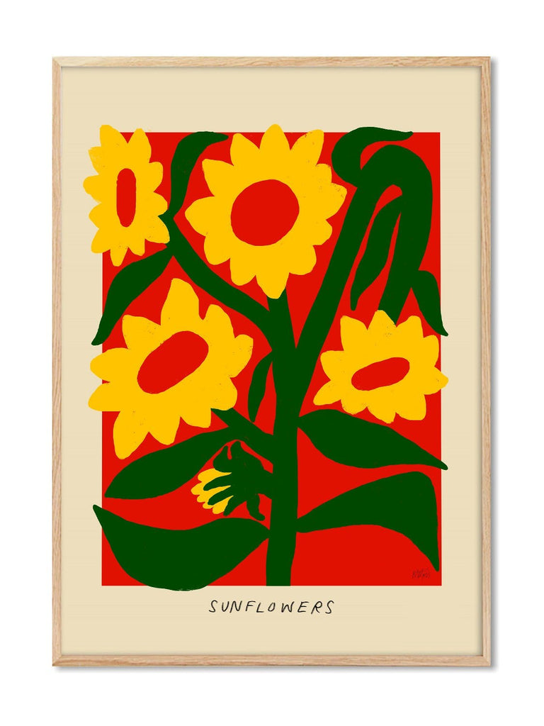 POSTER - Madelen - Sunflowers