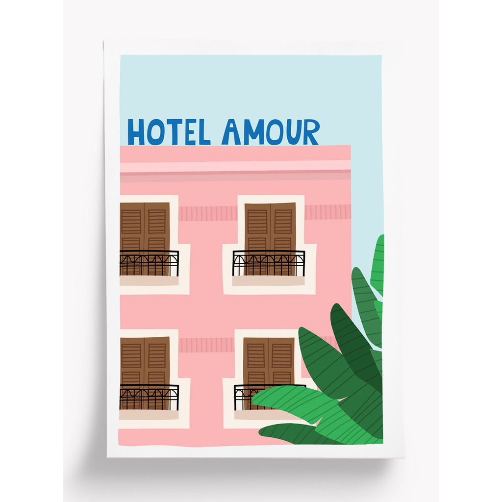 Taxi Brousse - Poster - HOTEL AMOUR (A4)（国内発送） - SO ARE WE