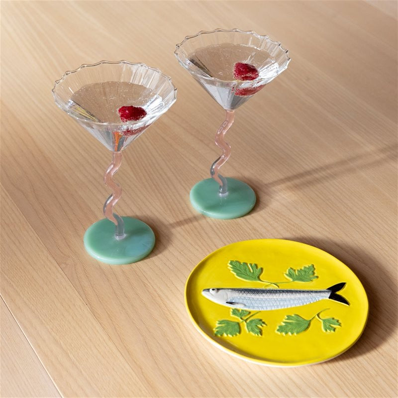 Glass - Coupe curve - Set of 2